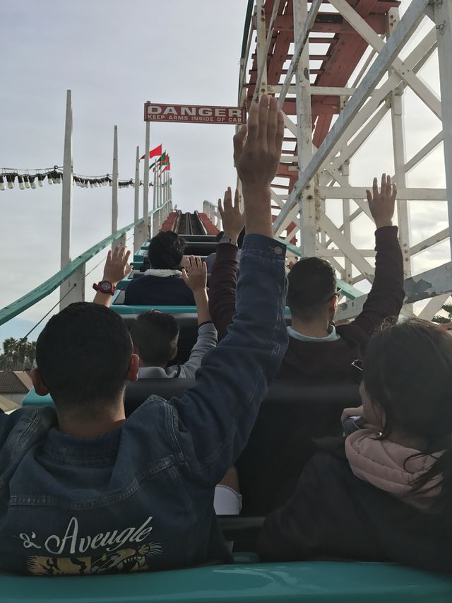 Roller Coaster, San Diego, Belmont Park, Shoreline, Beach City, Beach, Wind, Giant Dipper, Wood, Fun in the sun, 