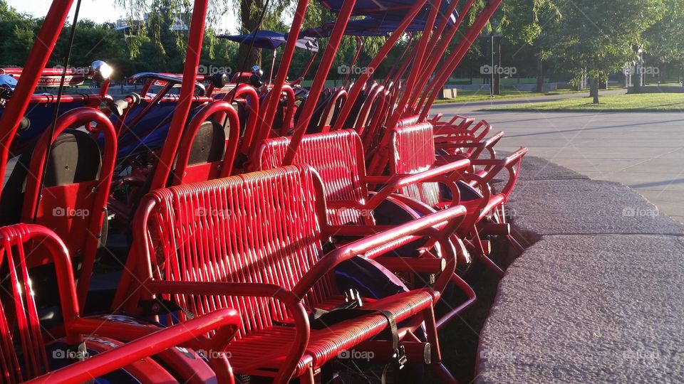 Red carts