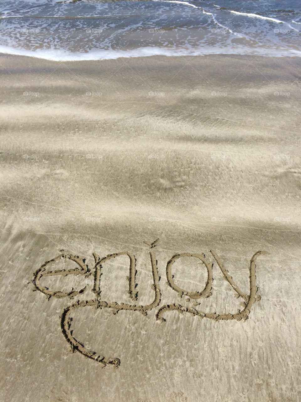 Enjoy on the beach 