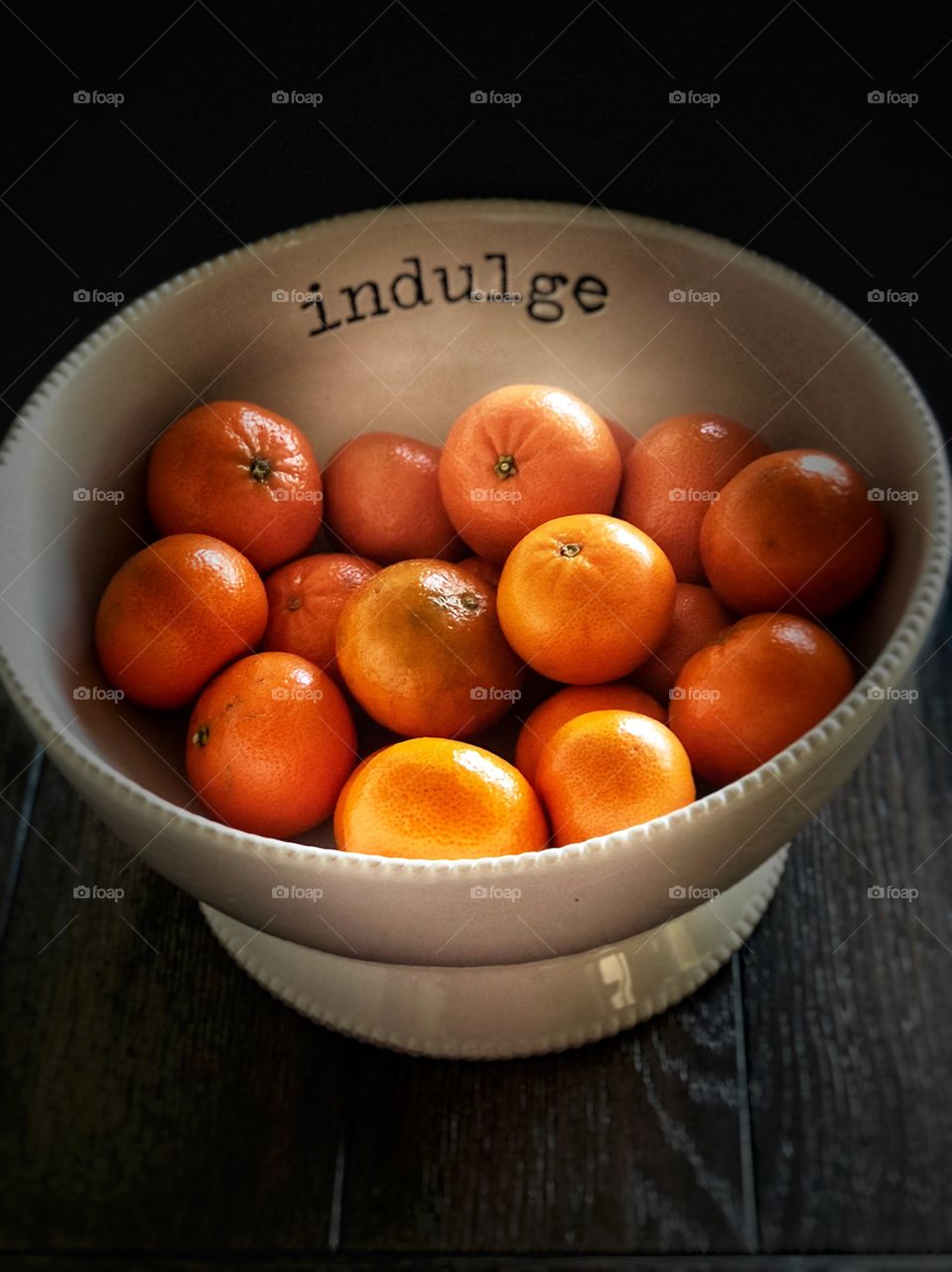 Indulge in Fruits! Magnificent Tangerines! Perfect Healthy Marketing Shot!