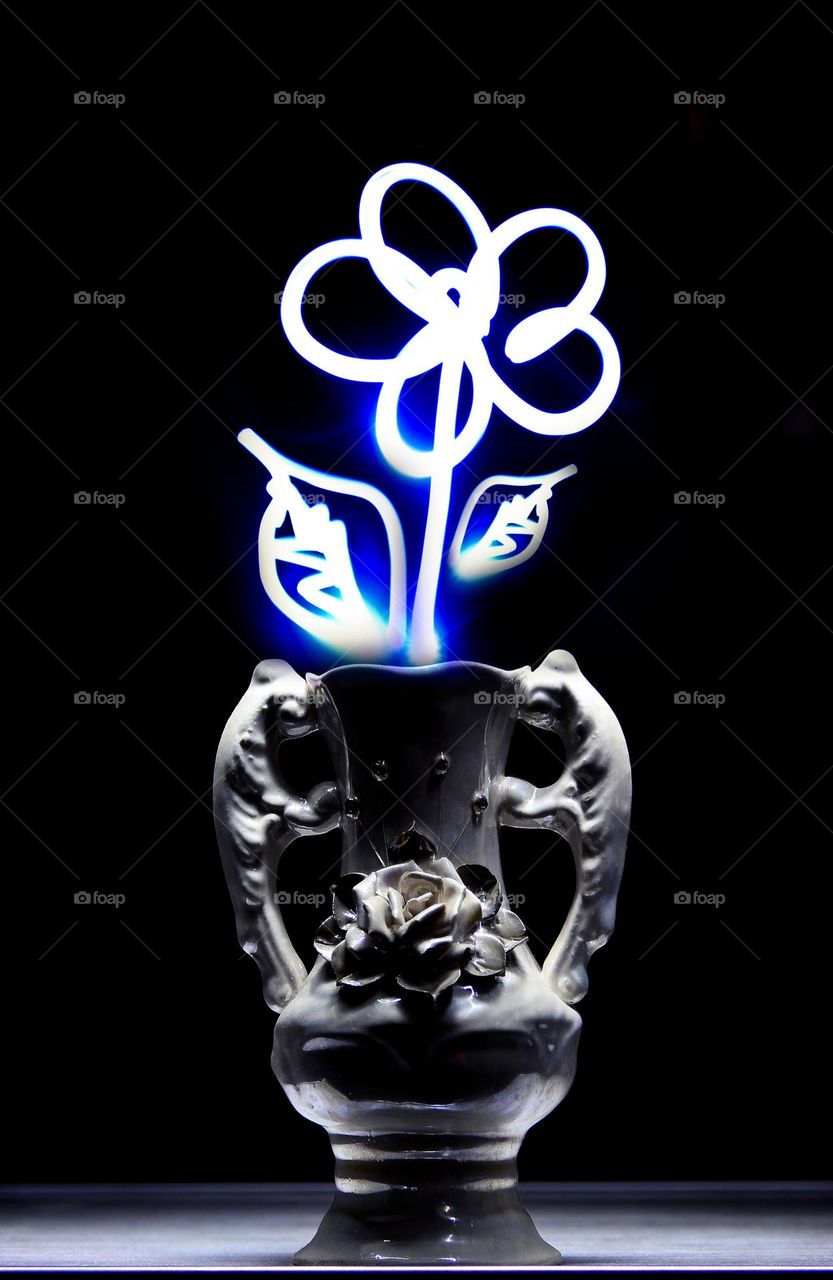 A painted flower is better than a real one!