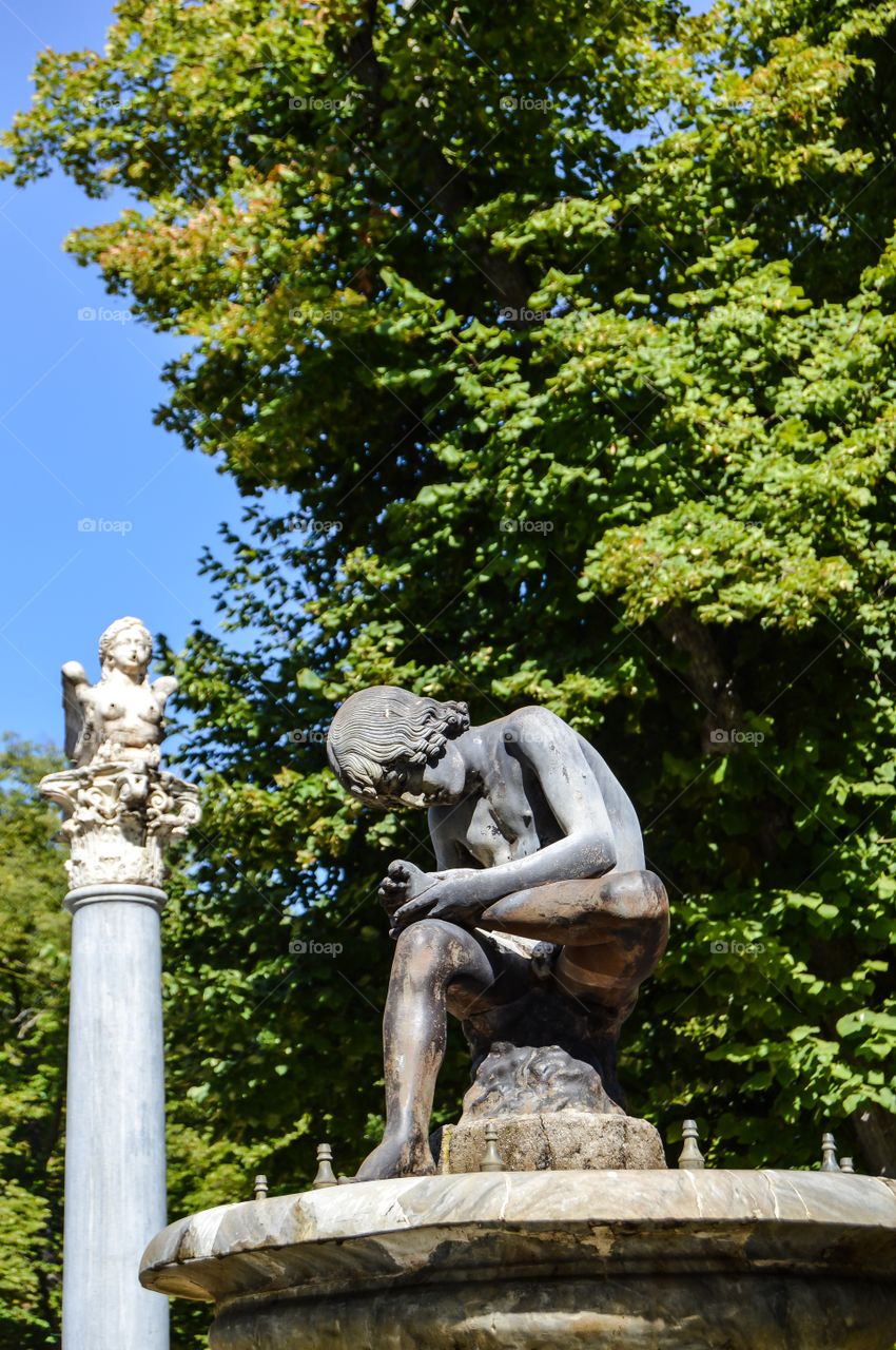 El Niño de la Espina. Fuente del Niño de la Espina (Aranjuez - Spain)