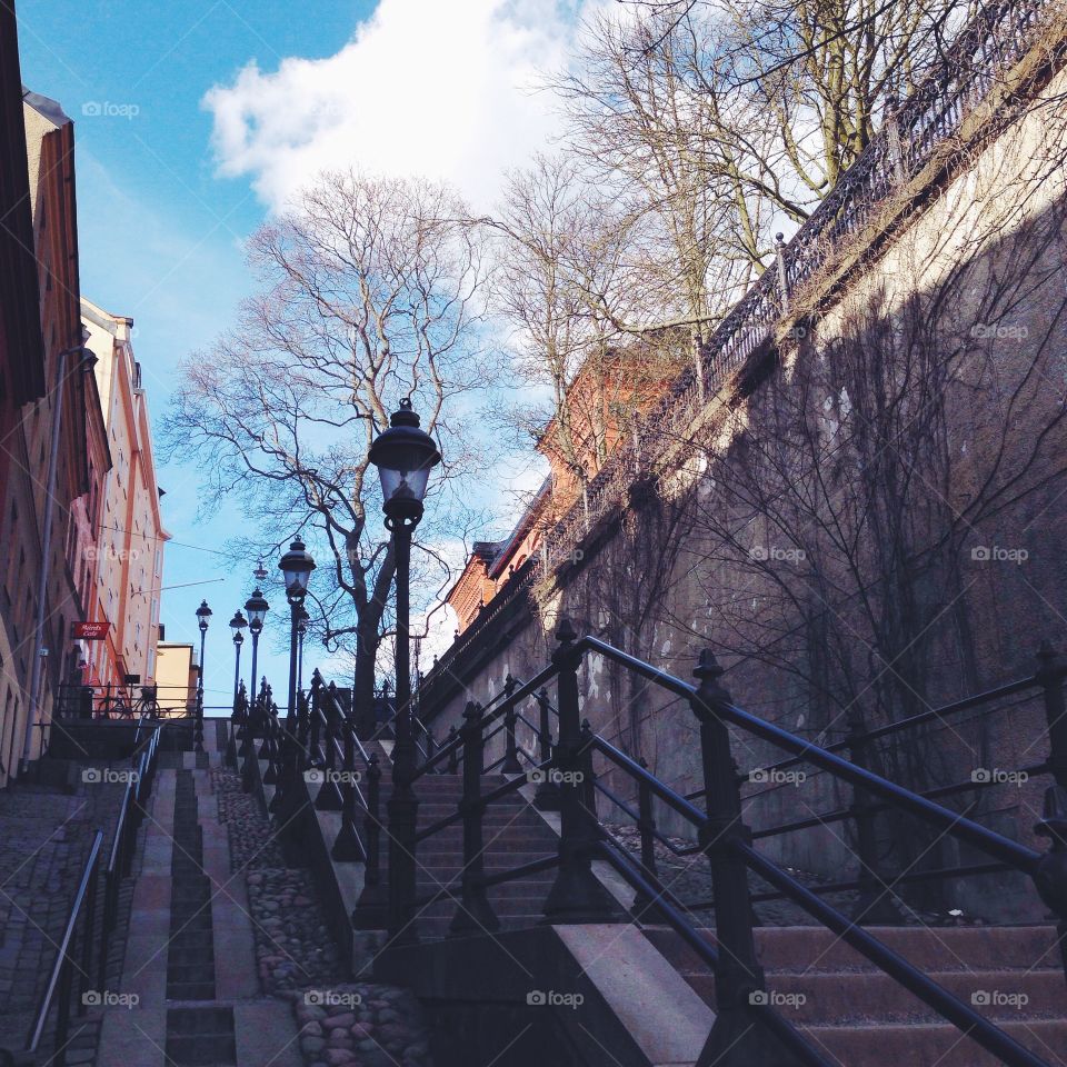 stairs in stockholm