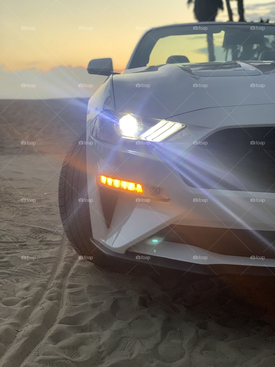 Great capture of my Ford Mustang at Venice beach!