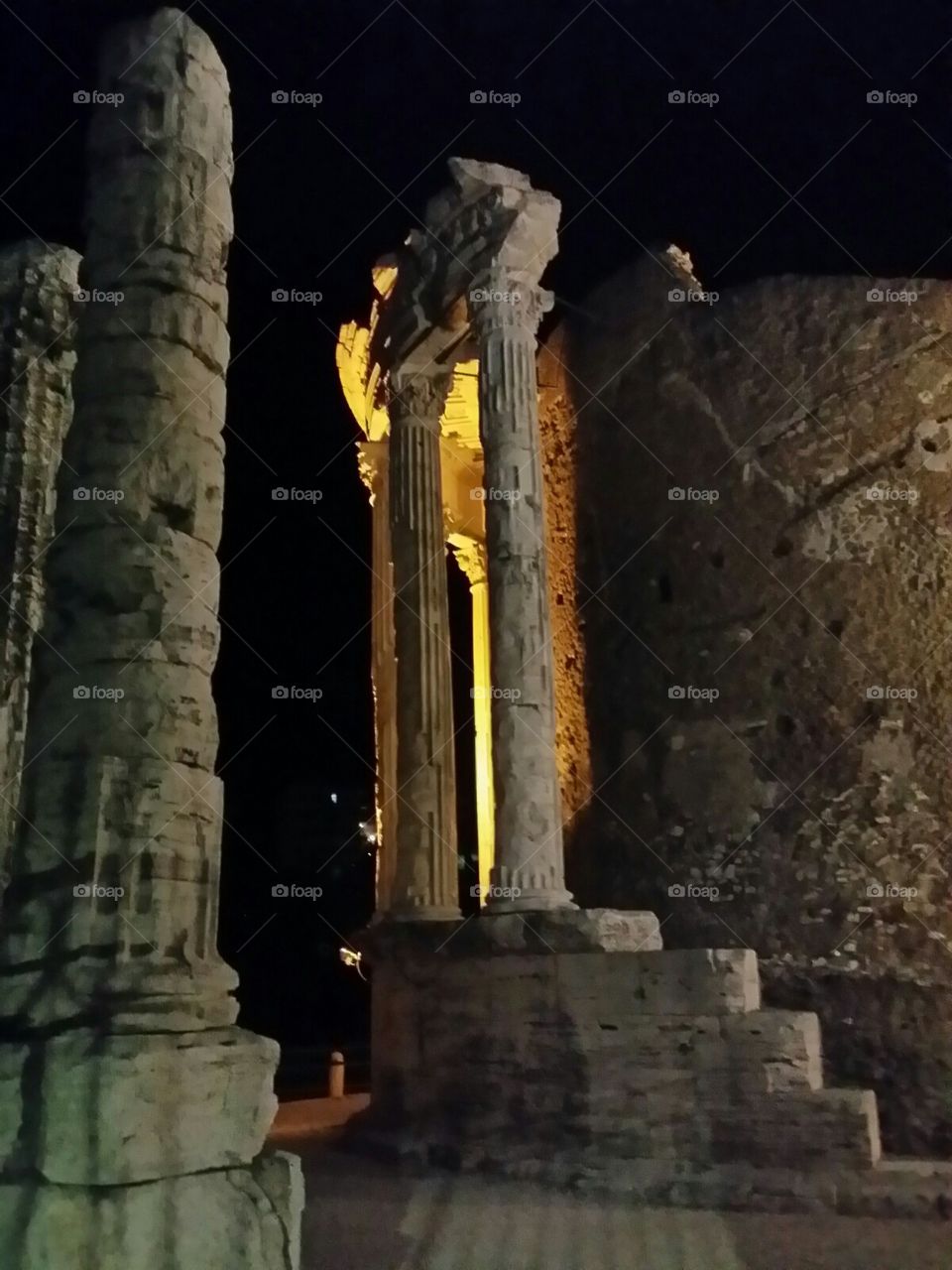 Sibilla's Temple in Tivoli near Roma