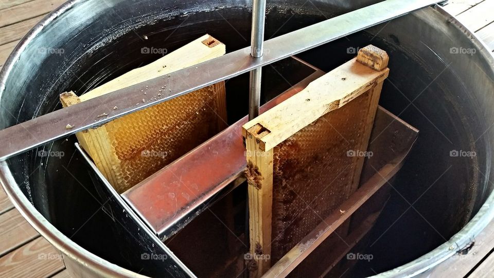 Honey centrifuge