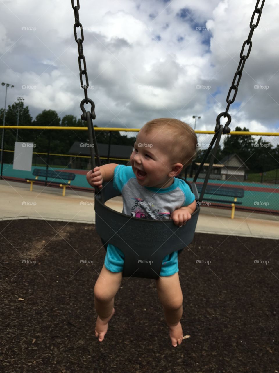 Laughter at the park 