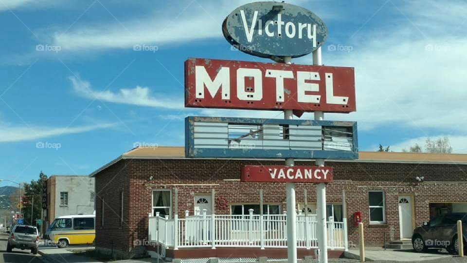 Vintage Motel Sign