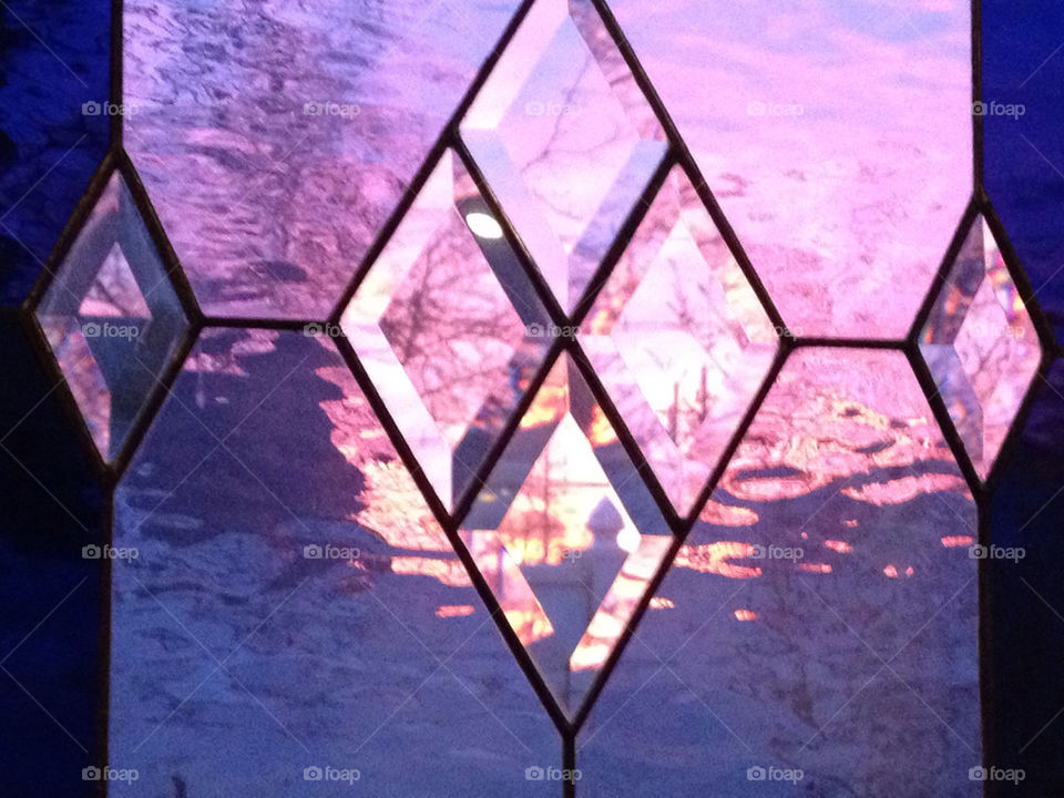Stained glass morning