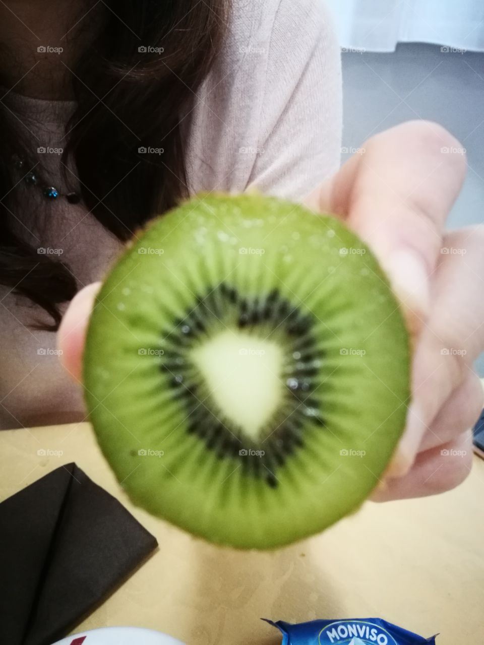 kiwi con cuore