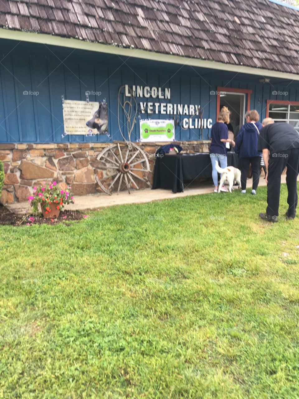 Rabies clinic today for dogs first 25 are free all others $40.00 dollars. Free hotdog chips and drink also!