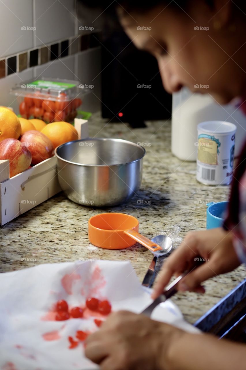 Preparing Snacks For Santa