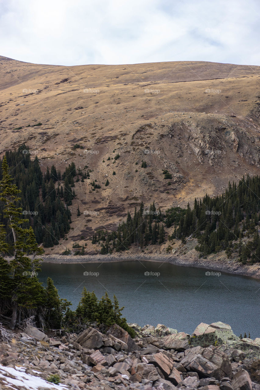 Landscape, No Person, Water, Mountain, Lake