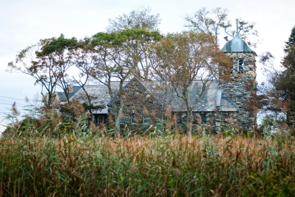 Historic St. Ann’s Church in Kennebunkport Maine 