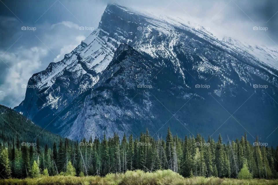 Vermilion Lakes Mount Rundle