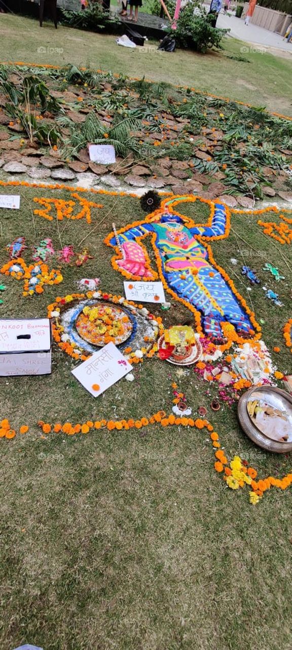 Flower Rangoli