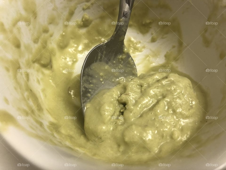 Avocado ice cream