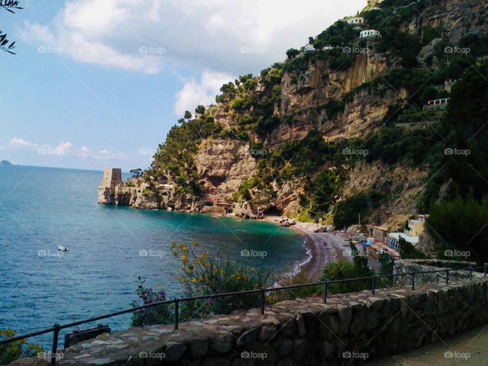 Amalfi Coast Beach