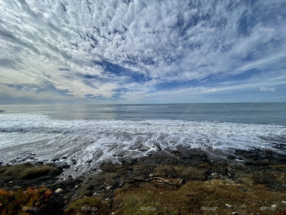 Arroyo Del Padre Juan Beach in San Simeon California 