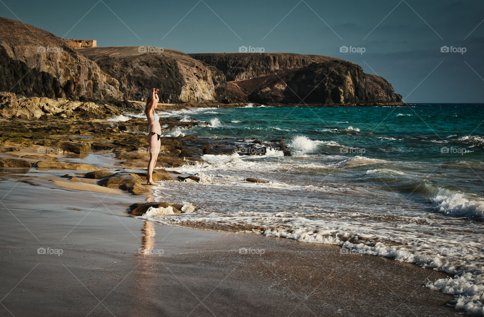 Papagayo beach, Lanzerote, Canary