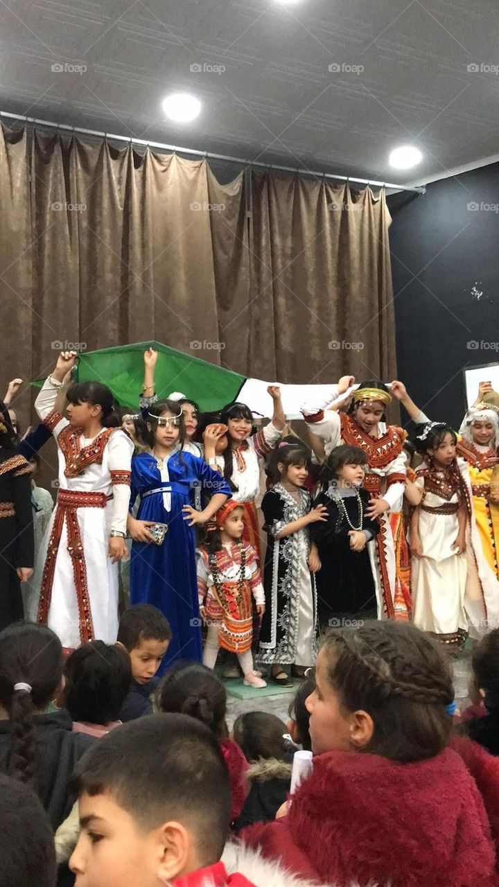 The legacy of the ancestors is immortalized by children