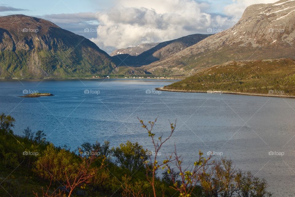 Grøtfjord from a distance