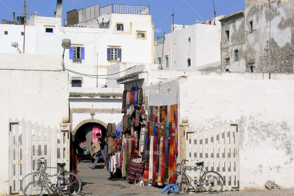 Street scene in Casablanca