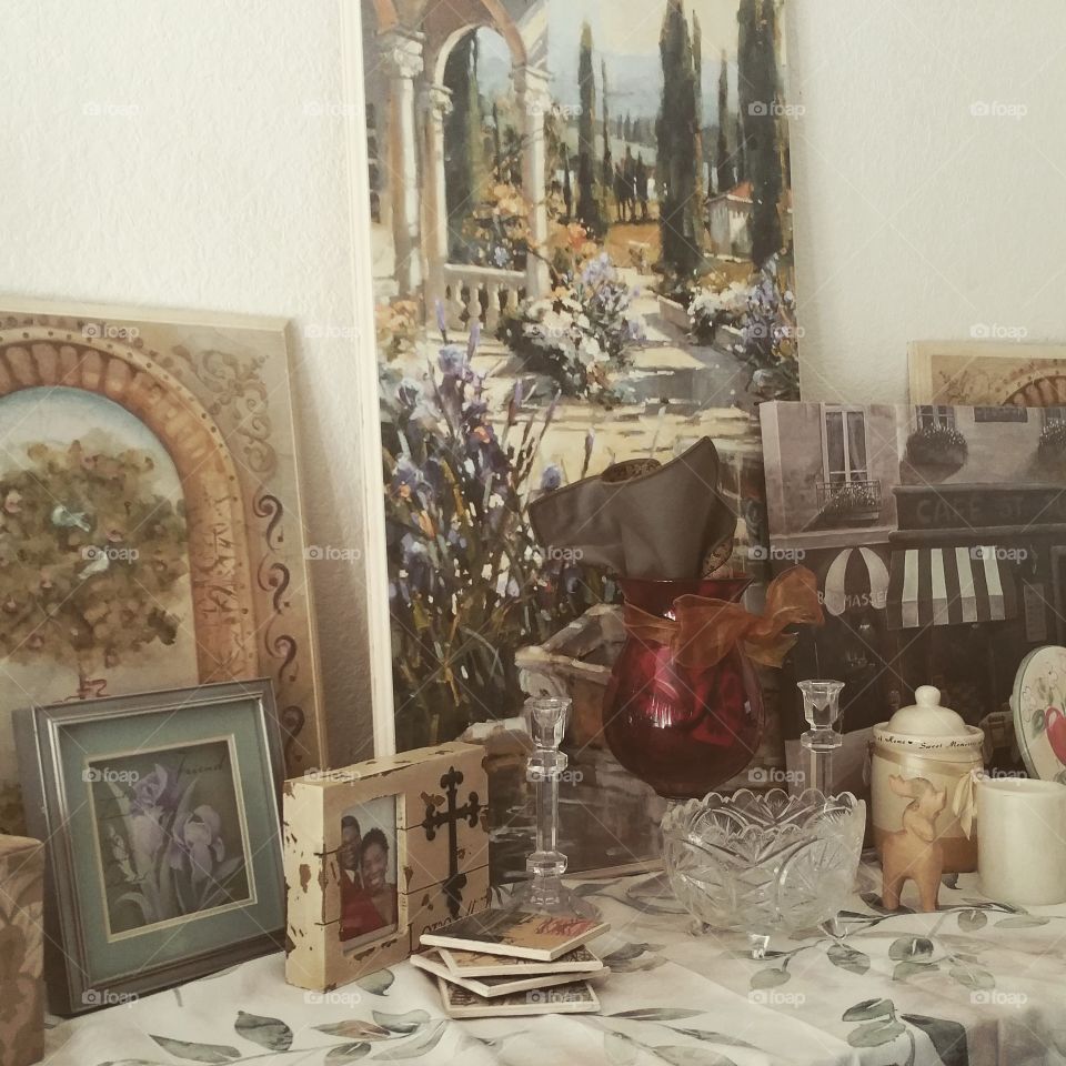 home decor. brainstorming