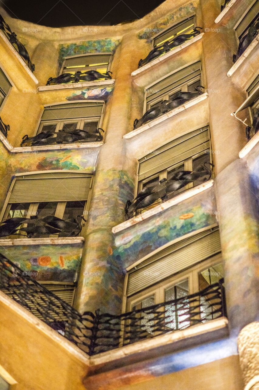 La Pedrera. Patio interior