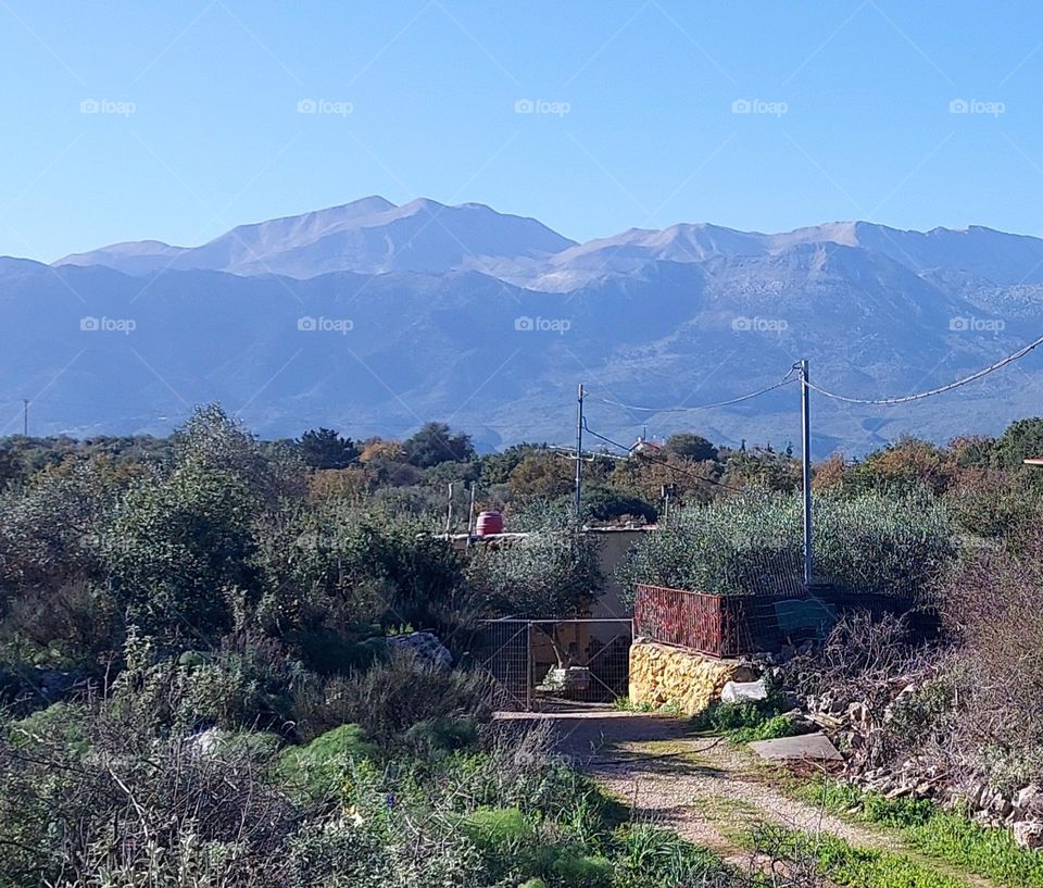 Crete landscape