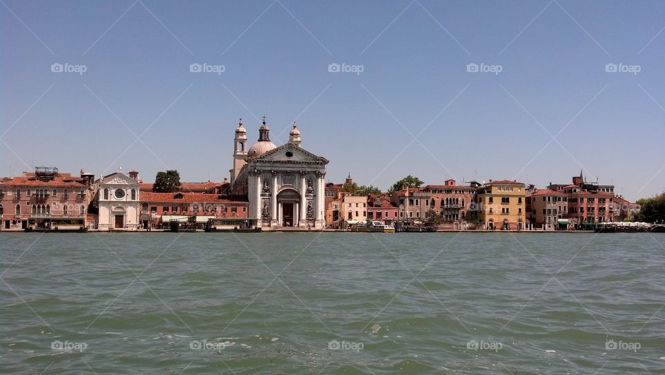 Arriving in Venice