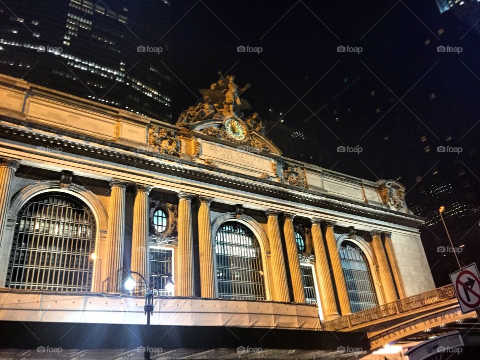 Grand Central Station; 10:58pm