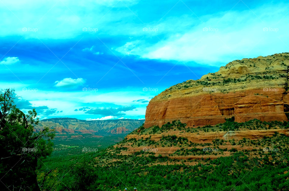 View of mountain in Arizona