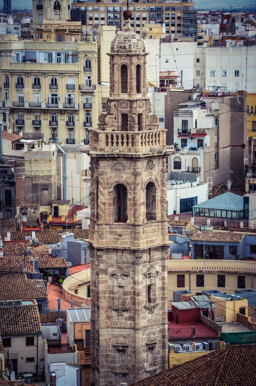 Torre Campanario de Santa Catalina (Valencia - Spain)