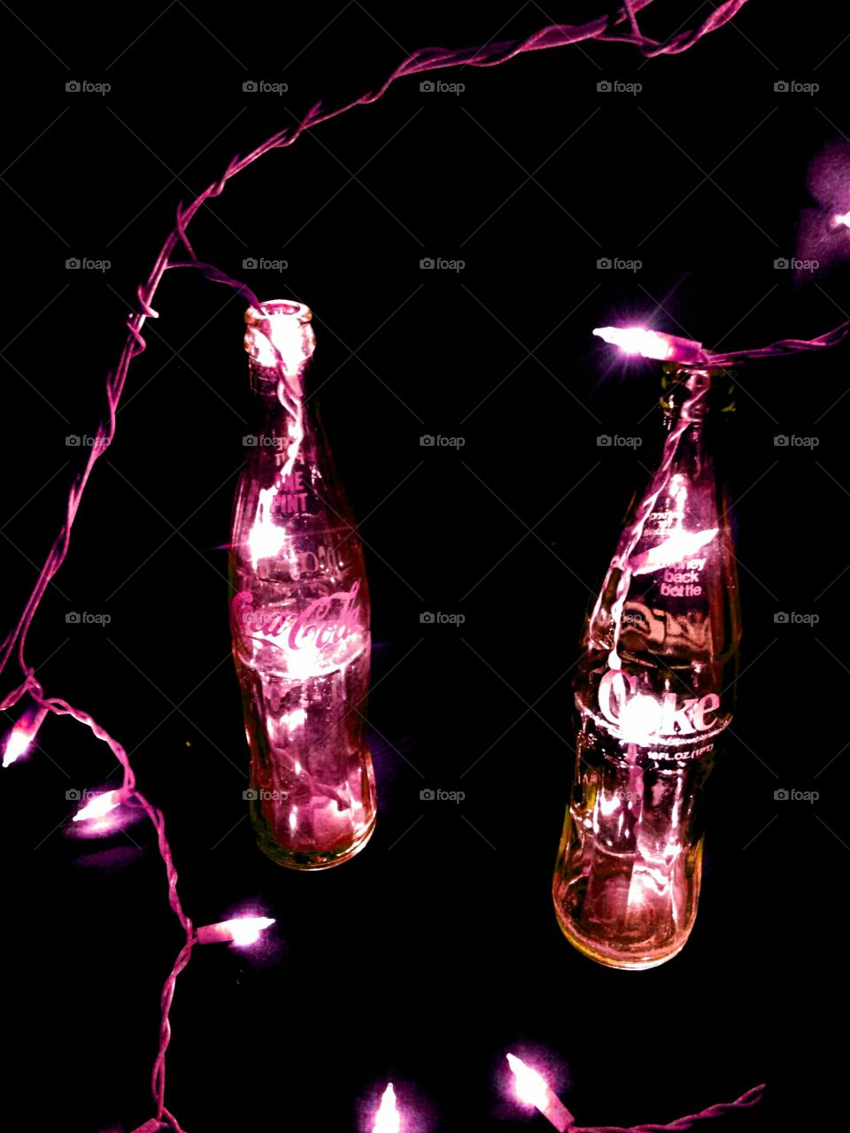 Electric red coke a cola