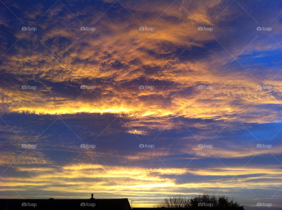 sky sunrise cloud leeds by nigel1804