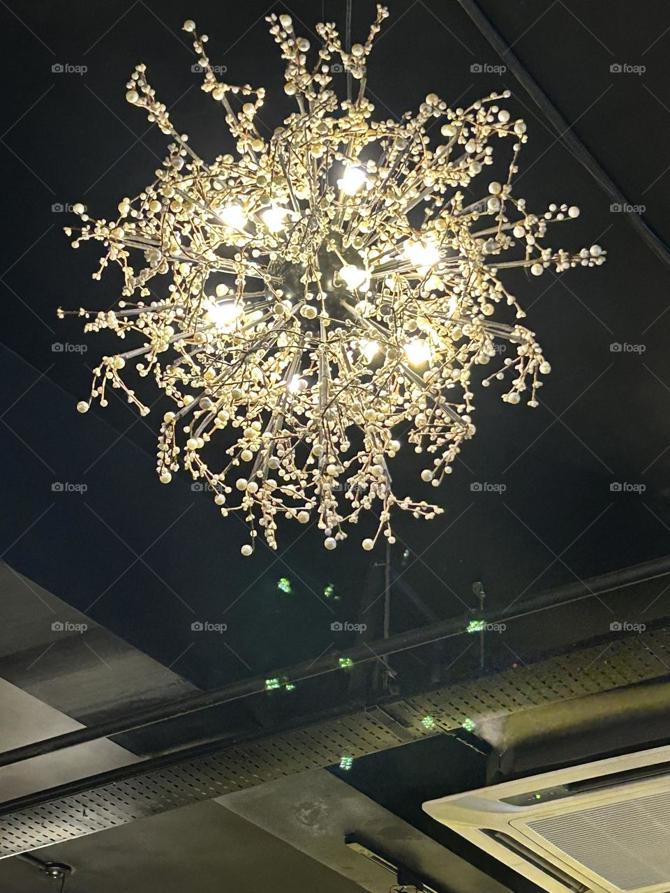 Crystal Chandelier fire work Lighting 