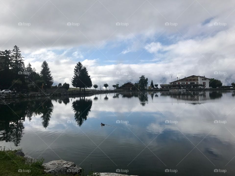 Evening over the lake