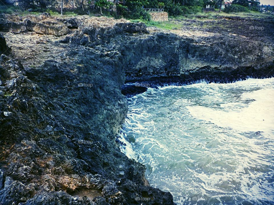Dominican Republic Cliff Surf