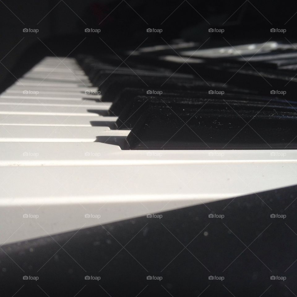 Piano keys