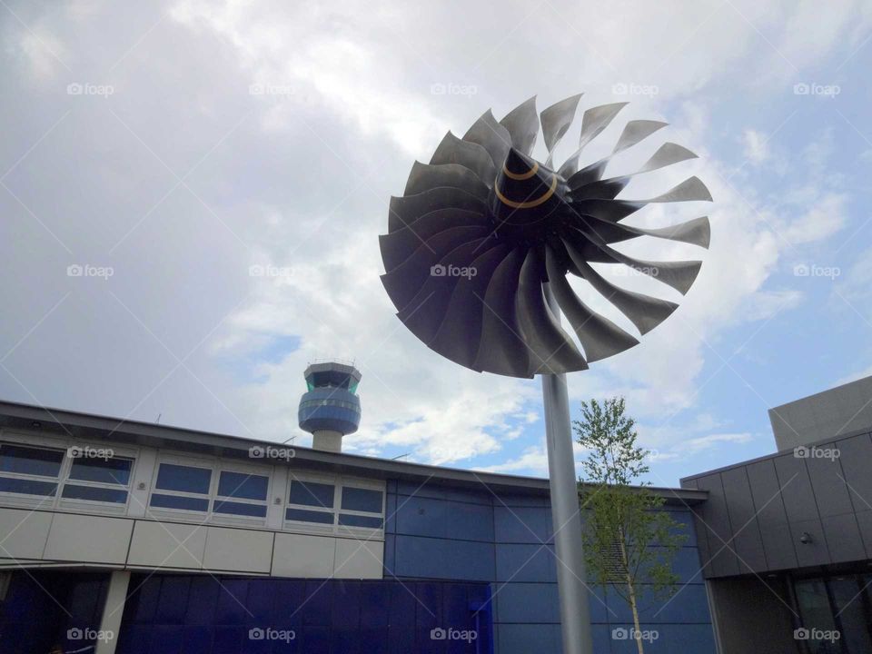 airplane - aircraft turbine