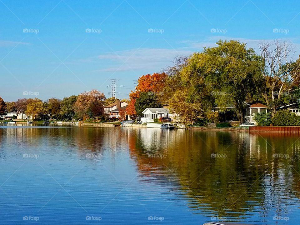 Fall  by the lake