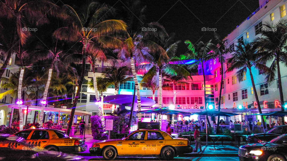 Miami beach party