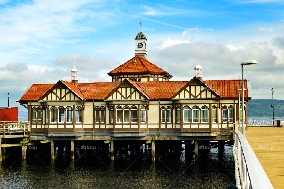 Pier over the lake