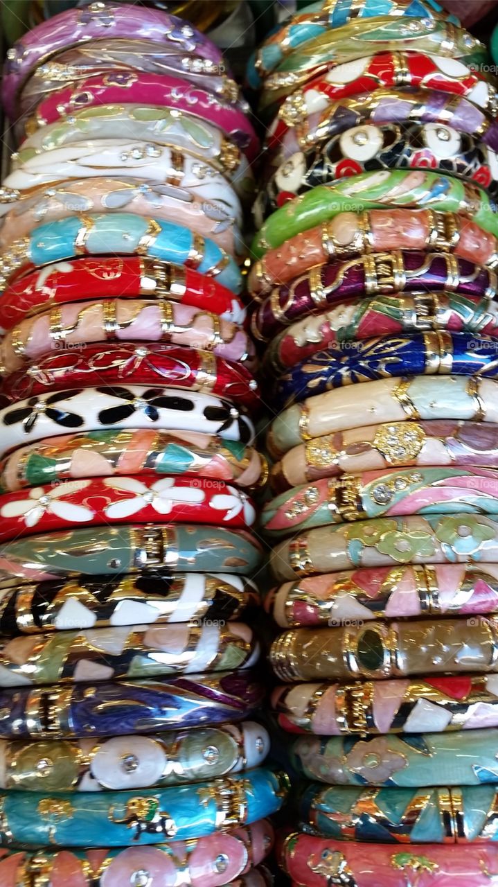 Colorful Bangles 