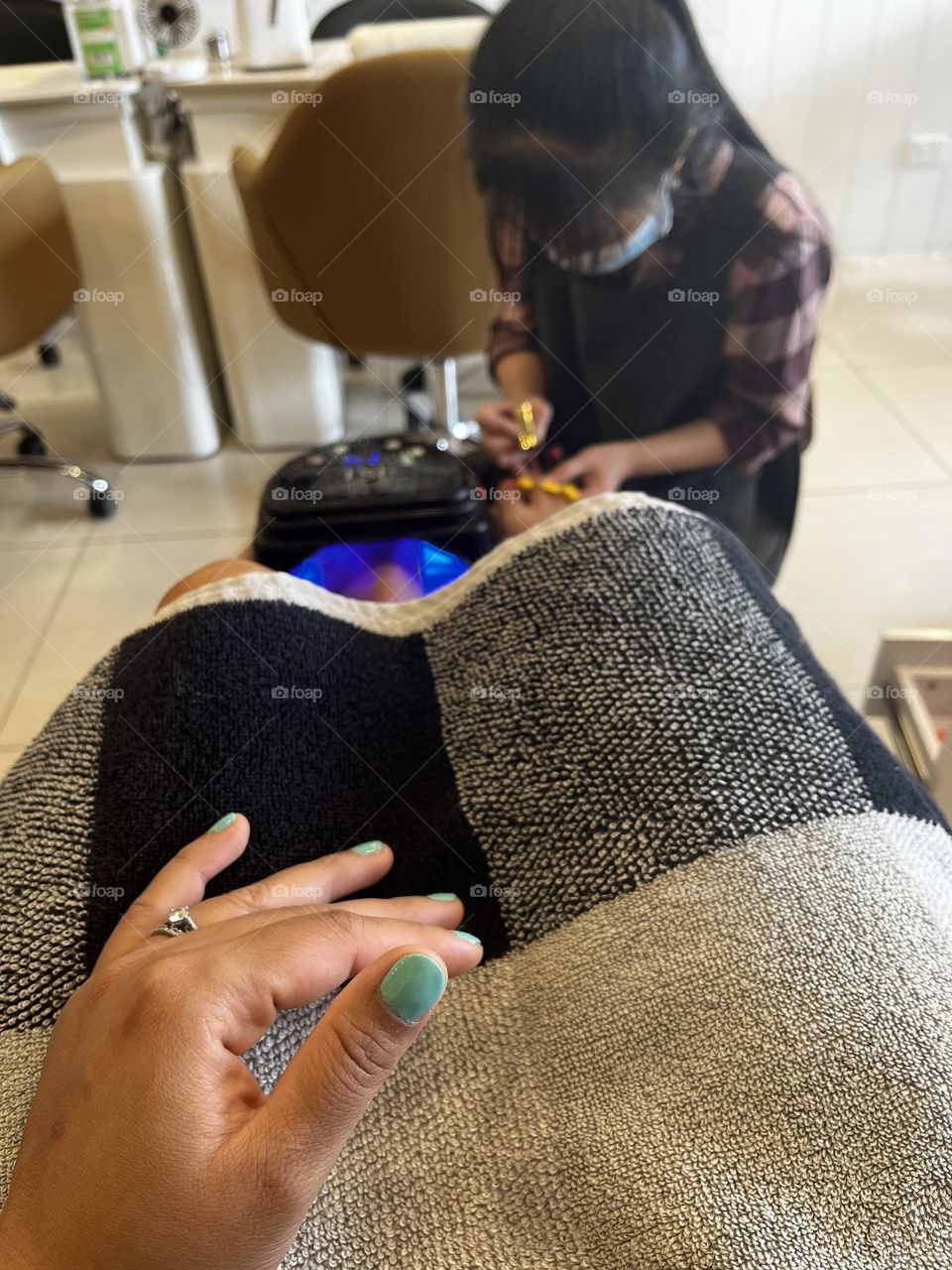 Manicure day and self care 