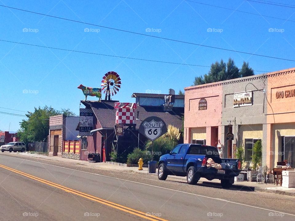 Beside of the route66. Beside of the route66