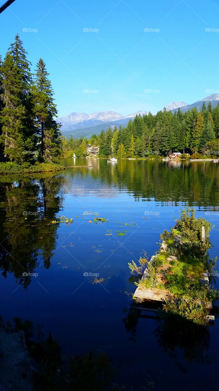 Glass Lake. Whistler, Canada 