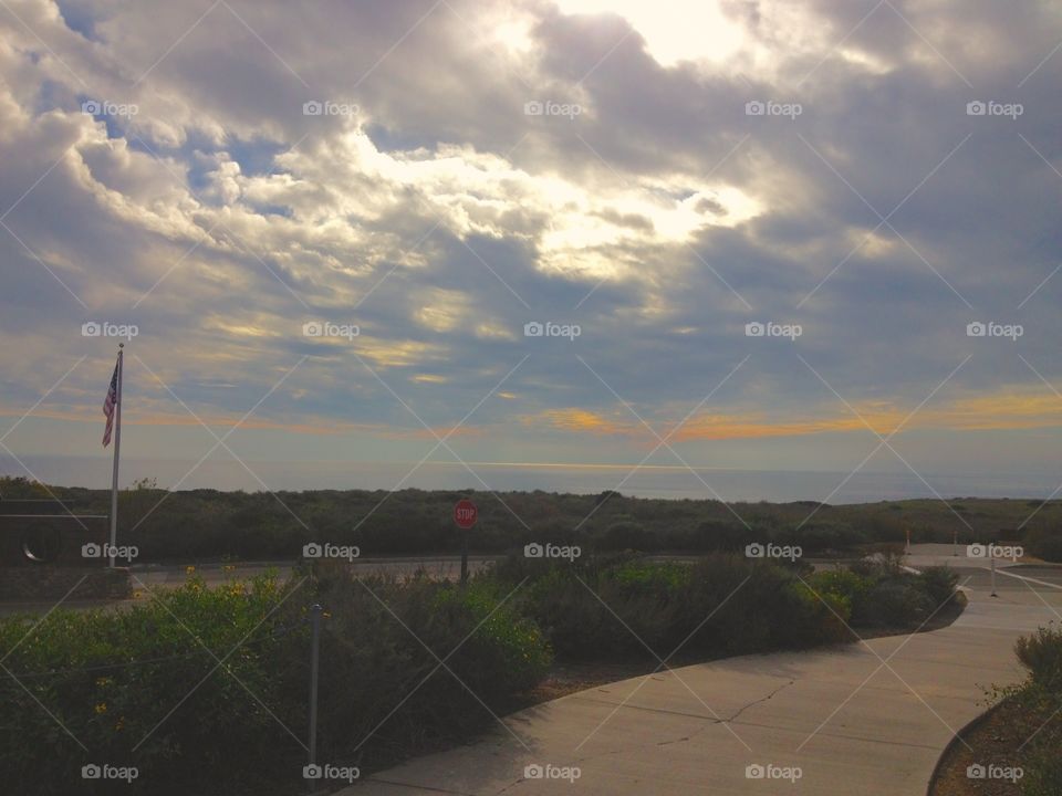 Sunrise in California 