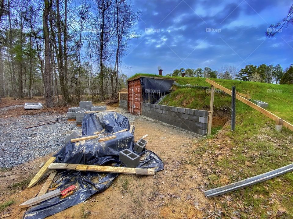 Storm Shelter Progress 